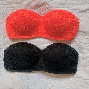 Bandeau strapless bras